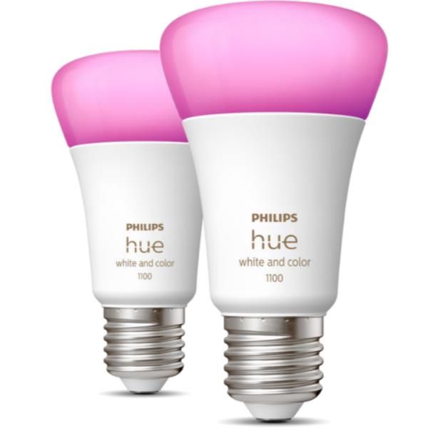 Philips Hue - Lampadina LED - forma: A60 - E27 - 6.5 W (equivalente 60 W) - cla…