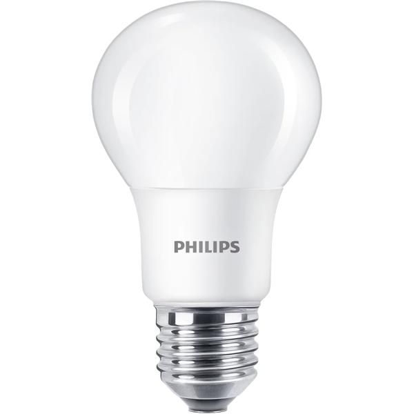 Philips lampadina LED, E27, calda, 470 Lumen
