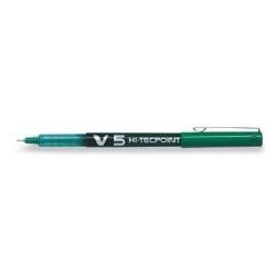 Pilot Hi-Tecpoint V5 Begreen - Penna a sfera - verde - 0.5 mm - fine