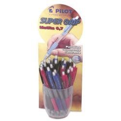 Pilot Super Grip H-187 - Portamina - HB - 0.7 mm - medio - retrattile - con gom…