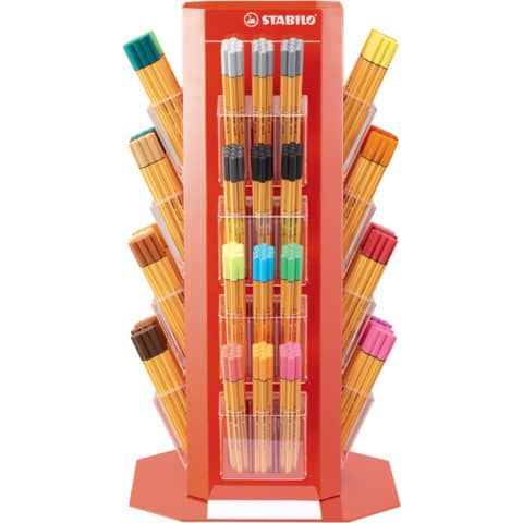 Point 88 - colori assortiti - Stabilo - 480 penne