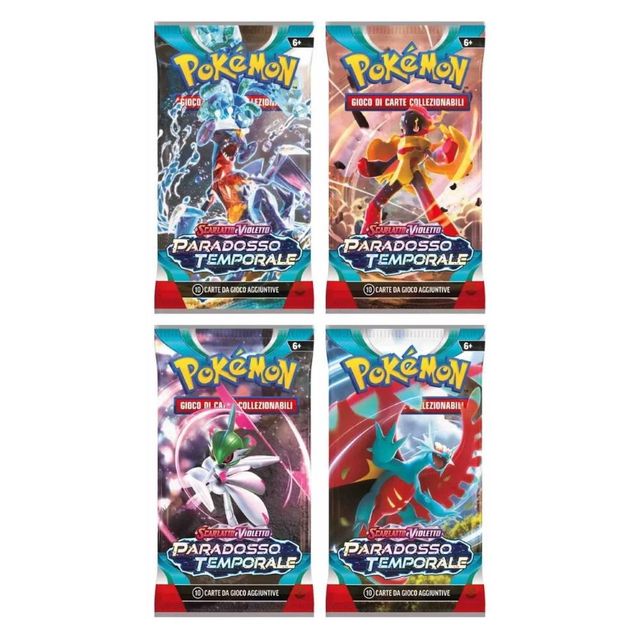 Pokemon - Bustina Singola "SCARLATTO E VIOLETTO - 04 PARADOSSO TEMPORALE" 03/11…