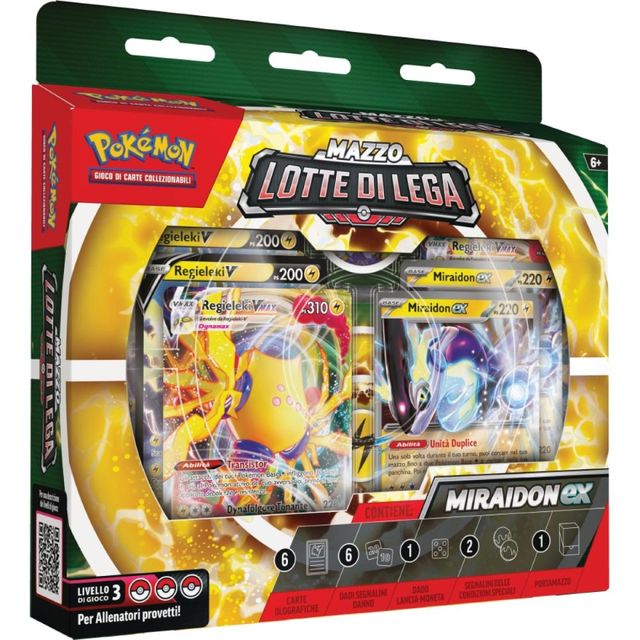 Pokemon - MAZZO LOTTE DI LEGA MIRAIDON EX (IT)