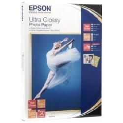 Epson Ultra Glossy Photo Paper - Lucido - 130 x 180 mm 50 fogli carta fotografi…