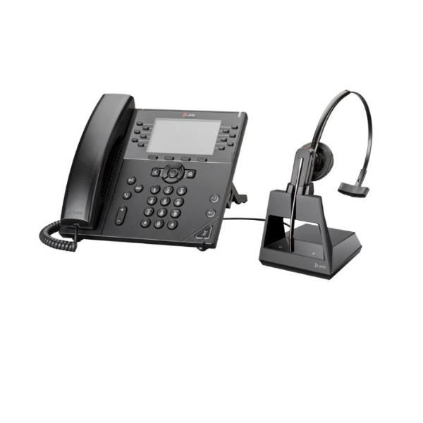Poly Voyager 4245 - Voyager 4200 series - cuffie con microfono - convertibile -…