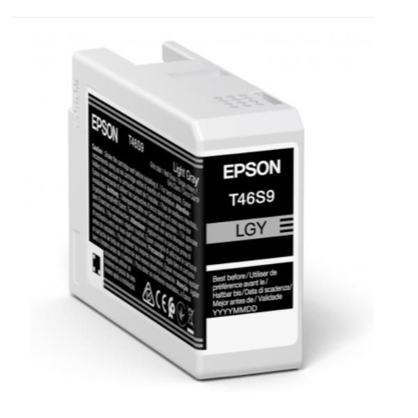 Epson UltraChrome Pro T46S9 - 25 ml - grigio chiaro - originale - serbatoio inc…