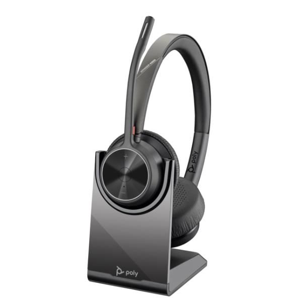 Poly Voyager 4320 - Cuffie con microfono - over ear - Bluetooth - senza fili - …