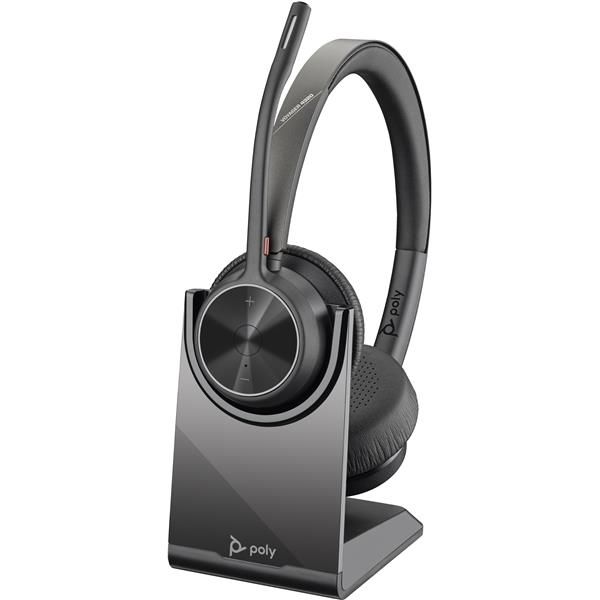 Poly Voyager 4320 - Voyager 4300 UC series - cuffie con microfono - over ear - …