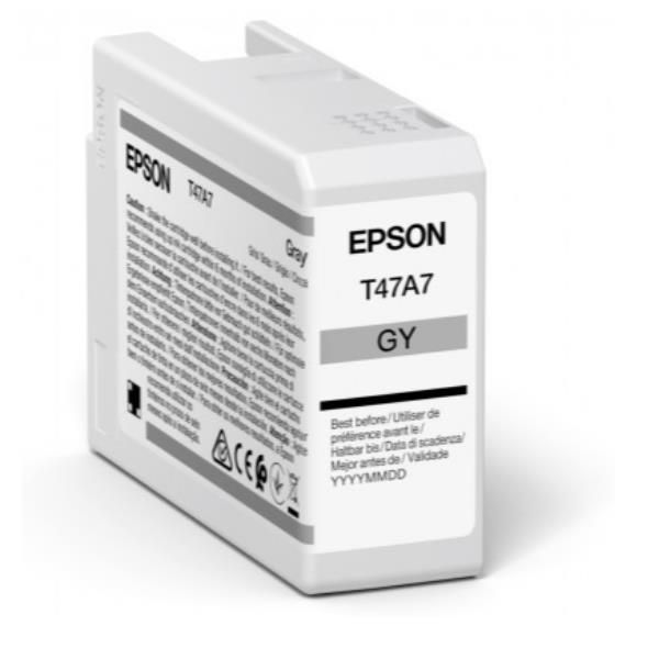 Epson UltraChrome Pro T47A7 - 50 ml - grigio - originale - serbatoio inchiostro…