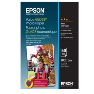 Epson Value - Lucido - 100 x 150 mm - 183 g/m² - 100 fogli carta fotografica - …