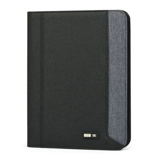 Portablocco in tessuto - nero/grigio chiaro - 19,5x25,5 cm - Niji