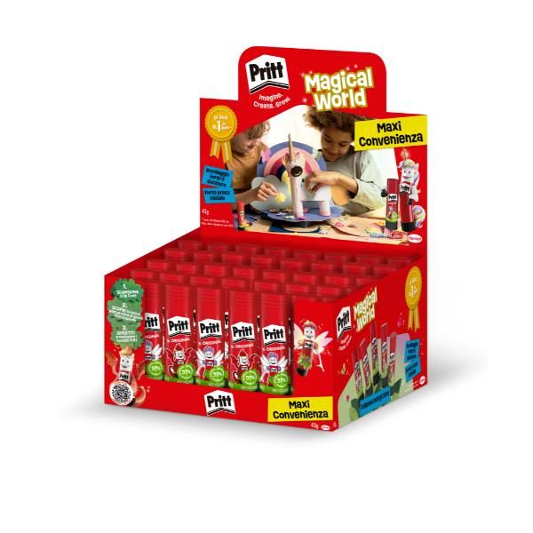 Pritt DISPLAY 40PZ COLLA STICK 43GR BTS