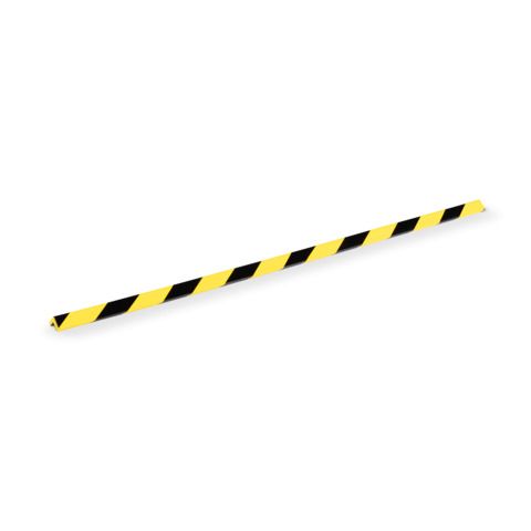 Profilo paracolpi angolare magnetico C20 giallo/nero 1m Durable