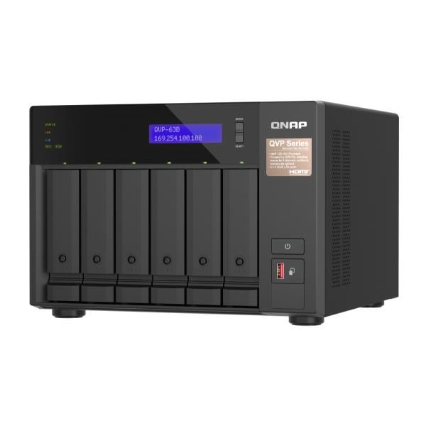 QNAP QVP-63B - NVR - 8 Canali - in rete