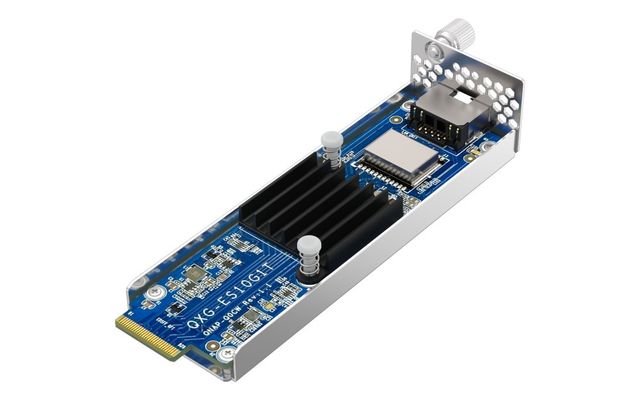 QNAP QXG-ES10G1T E1.S LAN Module modulo del ricetrasmettitore di rete 10000 Mbi…
