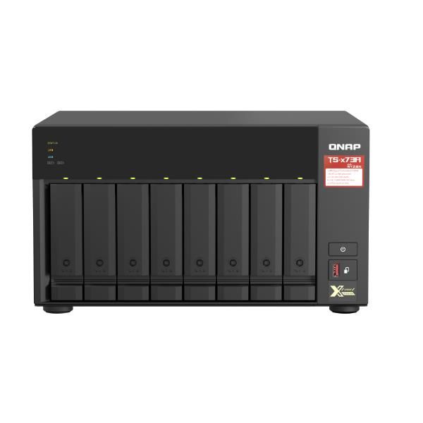 QNAP TS-873A - Server NAS - 8 alloggiamenti - SATA 6Gb/s - RAM 8 GB - Gigabit E…
