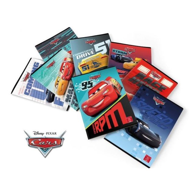 QUADERNO MAX.B RIGA.100G C/RIS.CARS BIMBO 50/50