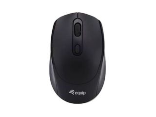 Equip 245122, Ambidestro, Ottico, RF Wireless, 1600 DPI, Nero
