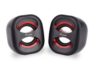 Equip 245331, 2.0 canali, Cablato, 3 W, 90 - 20 Hz, 40 Ω, Nero