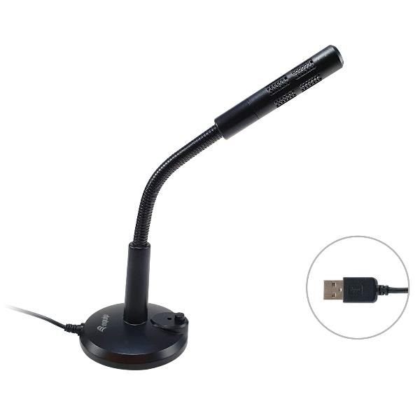 Equip 245340 - Microfono - USB - nero