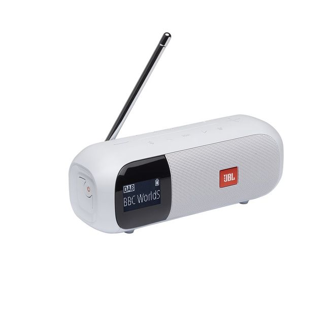 RADIO FM PORTATILE DIGITALE DAB+ DISPLAY LCD BLUETOOTH BIANCO (JBLTUNER2WHT)