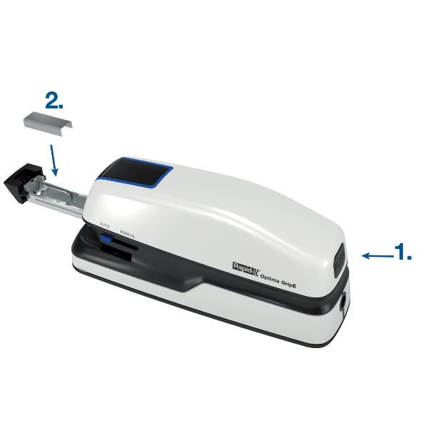RAPID OPTIMA GRIPE CONTACTLESS CUCITRICE ELETTRICA PUNTI TIPO OPTIMA 56 CAPACIT…