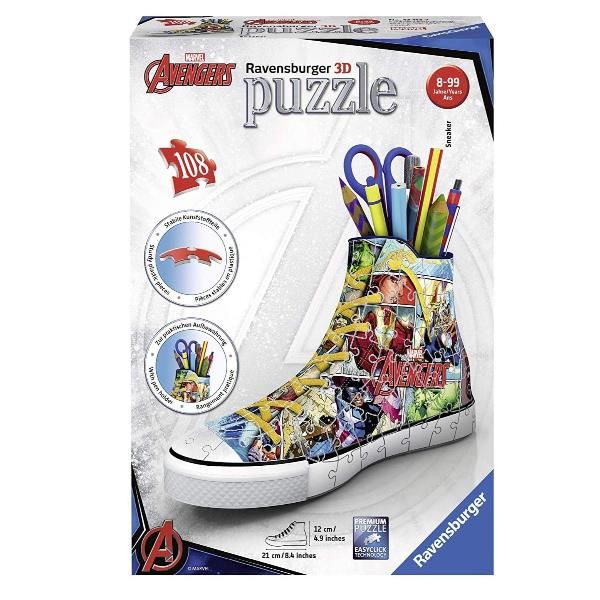 RAVENSBURGER AVENGERS SNEAKER PUZZLE 3D 108 Pz.