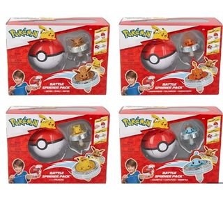 REI TOYS POKEMON TROTTOLA PERSONAGGIO E POKE BALL LANCIATORE