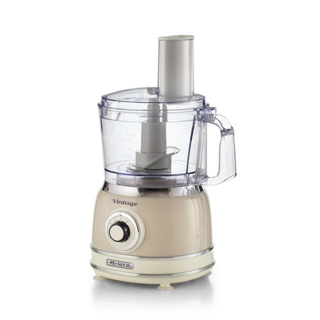 ROBOT DA CUCINA 1000W 2 VELOCITA SERIE VINTAGE 2,1 LITRI BEIGE