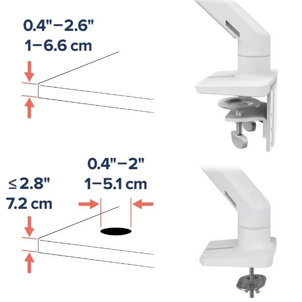 Ergotron HX - Kit montaggio (braccio snodato, morsetto per montaggio su scrivan…
