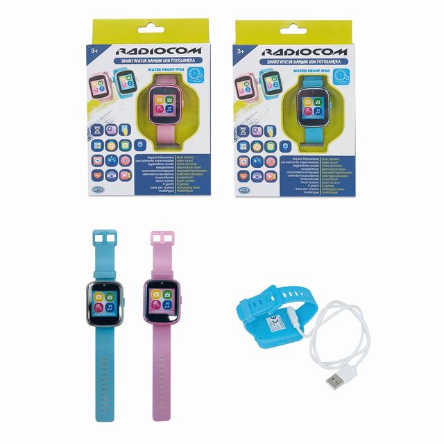 Radiocom - Smartwatch Bambini Con Camera Wp 512 Mb Smartwatch educativo multifu…