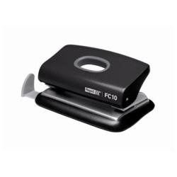 Rapid Fashion FC10 - Perforatore - 10 fogli - metallo, plastica ABS - nero