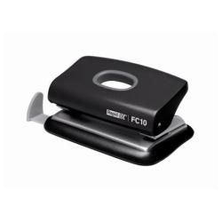 Rapid Fashion FC10 - Perforatore - 10 fogli - metallo, plastica ABS - nero