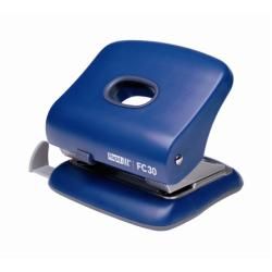 Rapid Fashion FC30 - Perforatore - 30 fogli - metallo, plastica ABS - blu acqua