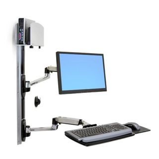 Ergotron LX Wall Mount System - Kit montaggio (braccio per montaggio a muro, su…