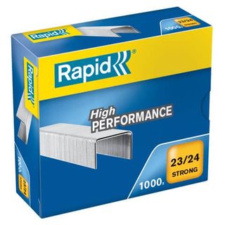 Rapid Strong - Punti metallici - 23/24 - acciaio galvanizzato - pacco da 1000 -…