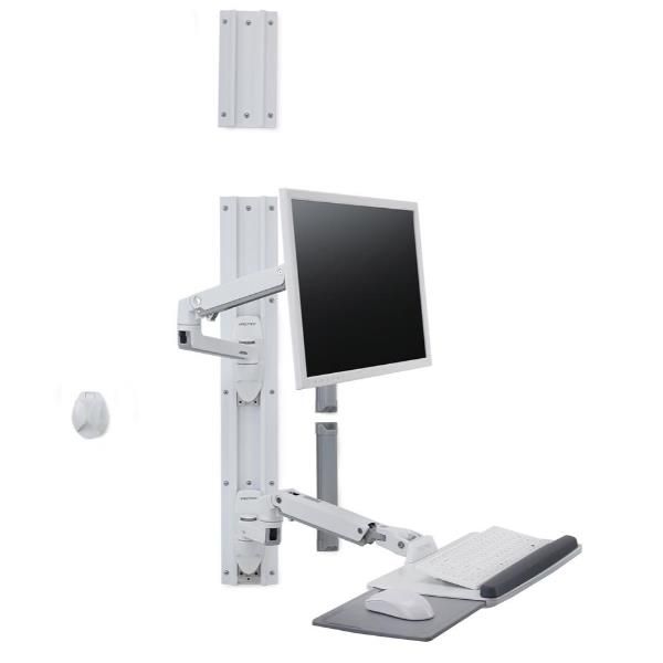 Ergotron LX Wall Mount System - Kit montaggio (braccio per montaggio a muro, su…