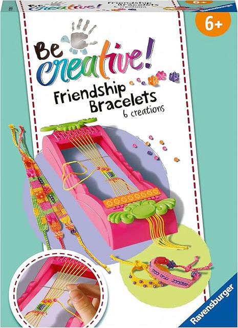 Ravensburger Be Creative Midi - Telaio braccialetti dell'amicizia 18280