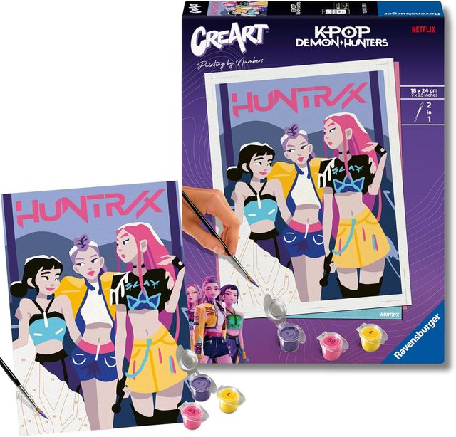 Ravensburger CreArt Adulti Serie Trend D - K-Pop Demon Hunters