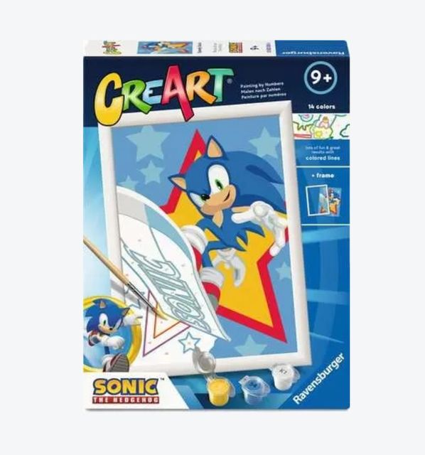 Ravensburger CreArt Serie D Licensed - Sonic 12023263