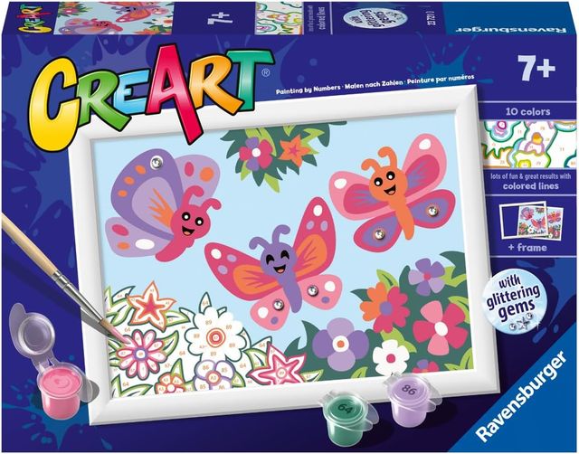 Ravensburger CreArt Serie E Classic - Farfalle glitter 23721