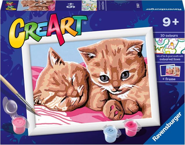Ravensburger CreArt Serie E Classic - Gattini amici 23562