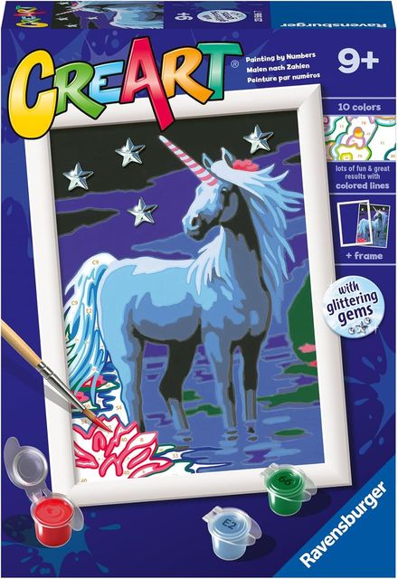 Ravensburger CreArt Serie E Classic - Magico unicorno 23566