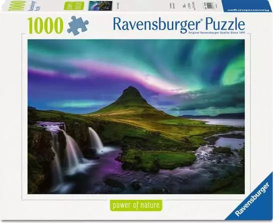 Ravensburger Puzzle 1000 PC - Aurora su Kirkjufell 12001744