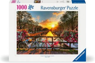 Ravensburger Puzzle 1000 PC - Biciclette ad Amsterdam 12000662