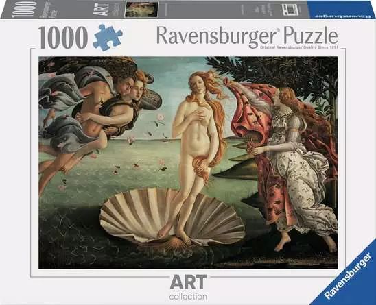 Ravensburger Puzzle 1000 PC Art Collection - Botticelli: Nascita di Venere 1200…