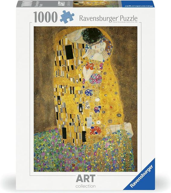 Ravensburger Puzzle 1000 PC Art Collection - Klimt: Il bacio 12000066