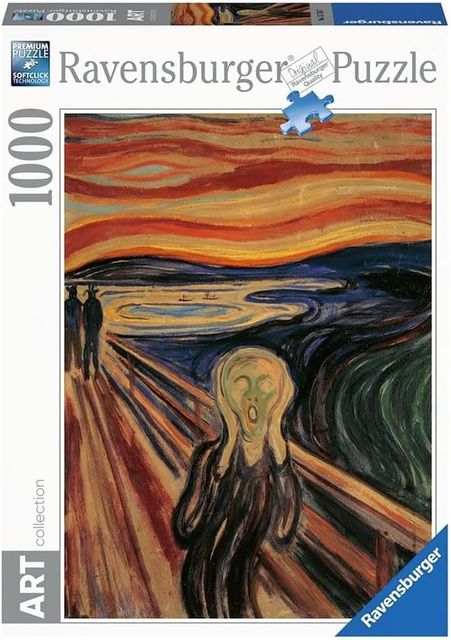 Ravensburger Puzzle 1000 PC Art Collection - Munch: L’urlo 12000067