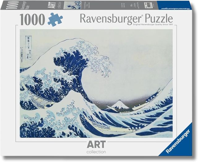 Ravensburger Puzzle 1000 PC Art Collection - The great wave off kanagawa 120001…