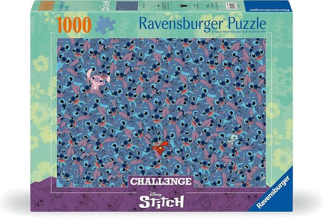 Ravensburger Puzzle 1000 PC Challenge - Stitch 12001265